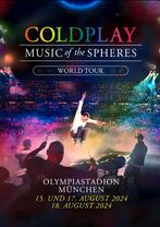 2 Coldplay Early Entry tickets 17 augustus München, Tickets en Kaartjes, Twee personen