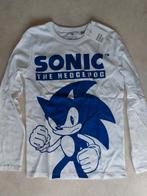 Nieuw sonic shirt 134/140, Kinderen en Baby's, Ophalen of Verzenden, Zo goed als nieuw, Jongen, Shirt of Longsleeve