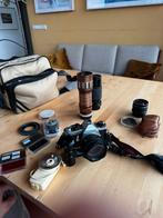 Pentax ME Super + accessoires – collector’s item, Ophalen of Verzenden, Gebruikt, Spiegelreflex, Pentax