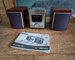 Zgan philips microsetje, Audio, Tv en Foto, Stereo-sets, Ophalen of Verzenden, Zo goed als nieuw, Philips