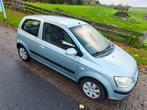 Hyundai Getz 1.3 3DRS 2004 Blauw airco, Auto's, Voorwielaandrijving, 4 cilinders, Blauw, Metallic lak