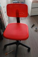Bureaustoel rood, Bureaustoel, Zo goed als nieuw, Ophalen, Rood