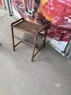 Houten bijzettafel / lectuurbak Riviera Maison, Huis en Inrichting, Tafels | Bijzettafels, Ophalen, Minder dan 55 cm, Gebruikt