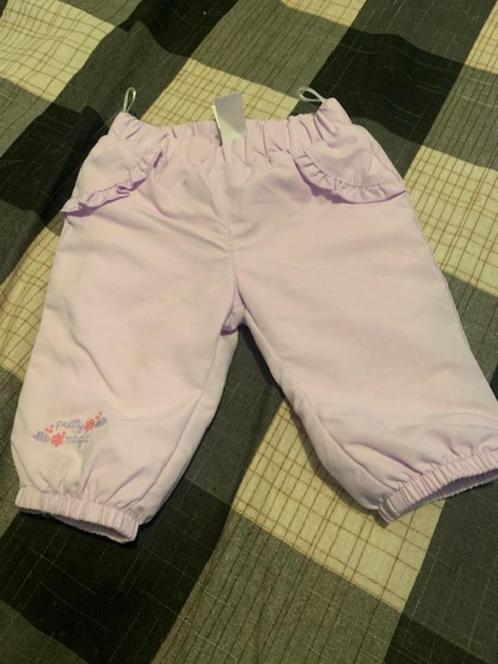 Lila skibrokje van de C&A. Maat 56, Kinderen en Baby's, Babykleding | Maat 56, Zo goed als nieuw, Meisje, Broekje, Verzenden