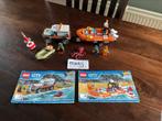 Lego City 60165 kustwacht reddingsvoertuig met reddingsboot, Ophalen of Verzenden, Zo goed als nieuw, Complete set, Lego