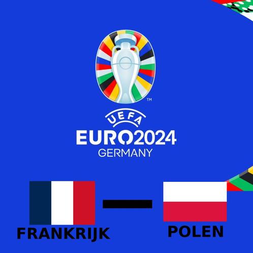 Frankrijk - Polen Uefa Euro 2024, Tickets en Kaartjes, Sport | Voetbal