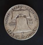 USA Franklin half dollar 1958 zilver, Verzenden, Noord-Amerika, Losse munt, Zilver