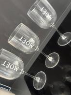 3 plastic Moët glazen, Huis en Inrichting, Keuken | Servies, Glas of Glazen, Ophalen of Verzenden, Overige stijlen, Glas