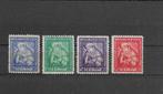 Suriname 1928, NVPH 137 t/m 140, Ongebruikt., Postzegels en Munten, Postzegels | Suriname, Verzenden, Postfris