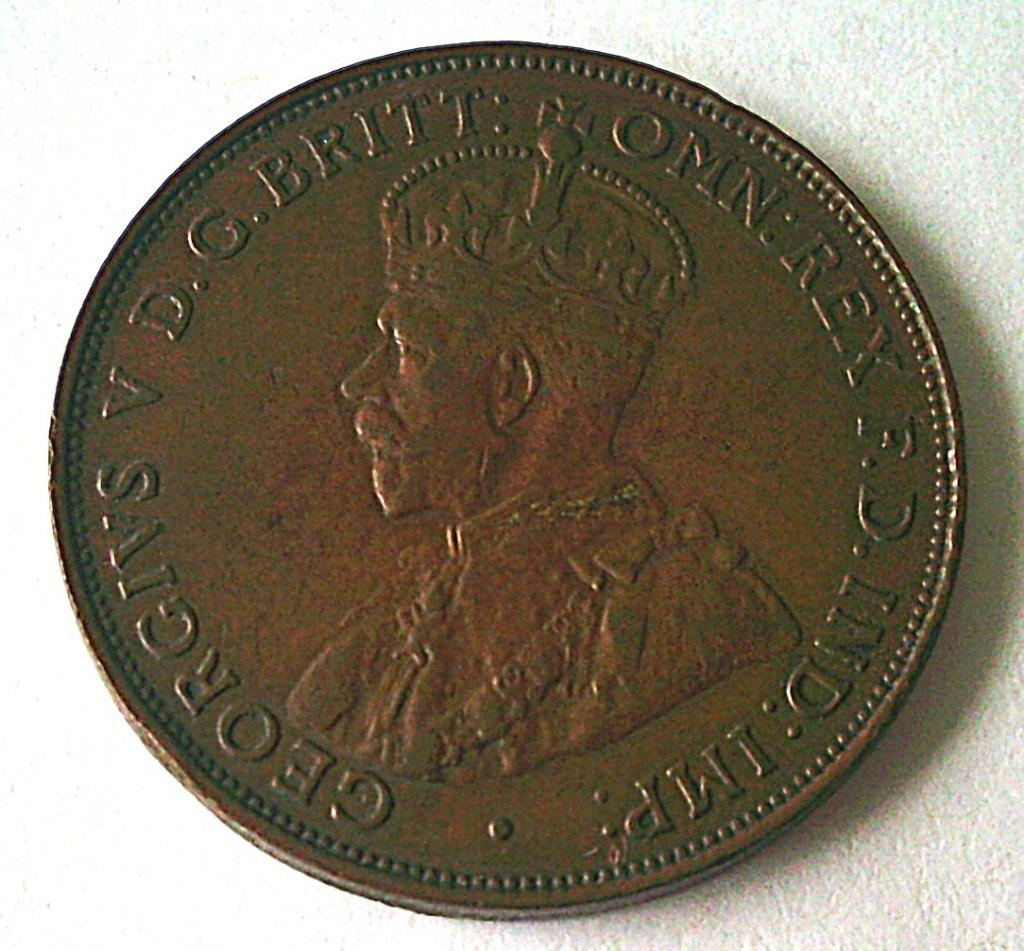Commonwealth of Australie. 1 Penny 1923., Verzenden, Losse munt
