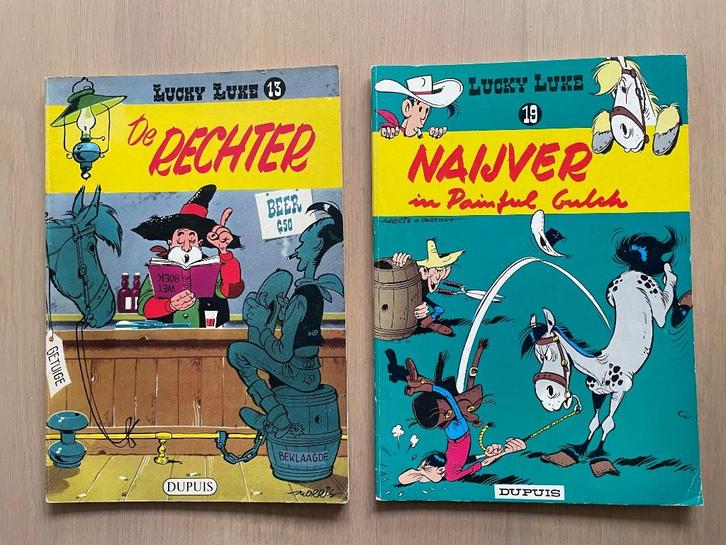 Lucky Luke - 14 titels, Boeken, Stripboeken, Gelezen, Meerdere stripboeken, Ophalen of Verzenden