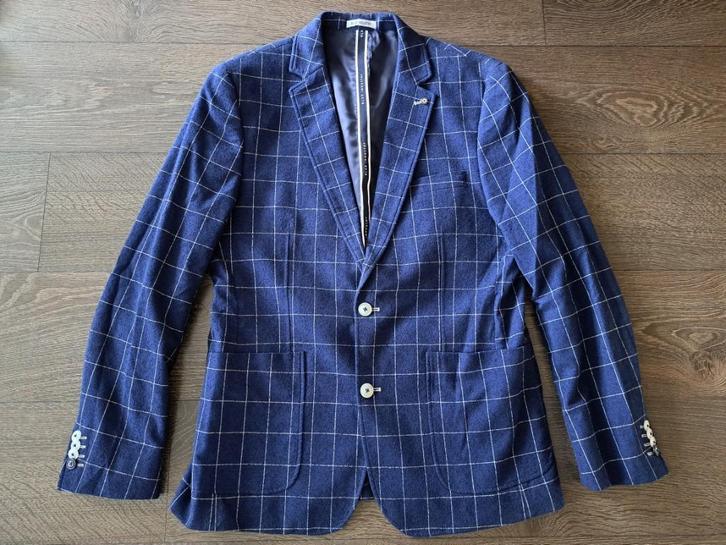 Heren Colbert Jasje  Blue Industry  - 50   jusa17, Kleding | Heren, Kostuums en Colberts, Zo goed als nieuw, Maat 48/50 (M), Blauw