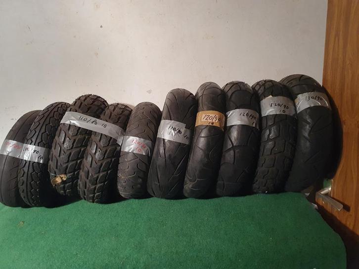 Nieuwe Banden 10 Inch Verschillende scooter Piaggio Zip enz, Fietsen en Brommers, Brommeronderdelen | Scooters, Nieuw, Piaggio