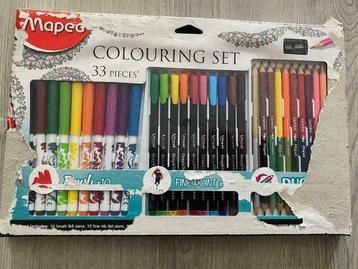Maped kleuren set 33  nieuw in doos beschikbaar voor biedingen