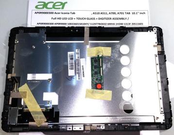 Acer Iconia TAB A700 A500 A510 AP0R9000300 10.1 LCD Display  beschikbaar voor biedingen