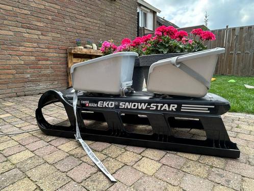 Slee tweeling Eko star 120, Kinderen en Baby's, Speelgoed | Buiten | Sleeën, Zo goed als nieuw, Ophalen of Verzenden