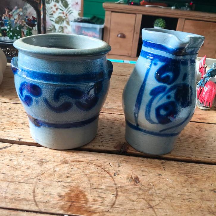 Set van Keulse Potten, Antiek en Kunst, Antiek | Keramiek en Aardewerk, Ophalen