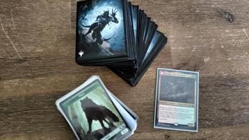 Aangeboden: mtg werewolf commander deck beschikbaar voor biedingen