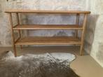 Zara Home Acacia Bankje/Halbank met Schoenenrek, Ophalen, Zo goed als nieuw