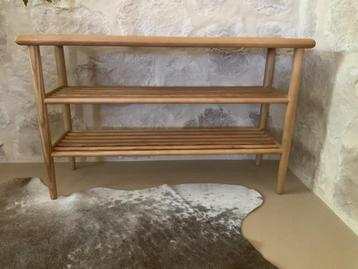Zara Home Acacia Bankje/Halbank met Schoenenrek beschikbaar voor biedingen