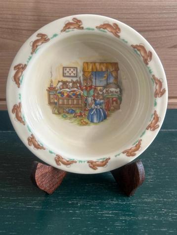 Royal Doulton “Bunnykins” pap bordje/schaaltje beschikbaar voor biedingen