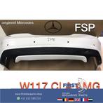 W117 CLA AMG ACHTERBUMPER WIT Mercedes C117 X117 2013-2018 O, Auto-onderdelen, Carrosserie en Plaatwerk, Gebruikt, Voor, Mercedes-Benz