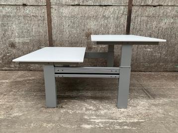 Voortman duo bench bureaus - Gebruikte werkplekken beschikbaar voor biedingen