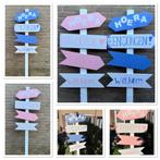 Geboorteborden TE HUUR, Ophalen, Zo goed als nieuw