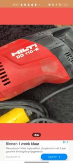 Hilti dd-110-w, Ophalen of Verzenden, Zo goed als nieuw, Bandschuurmachine