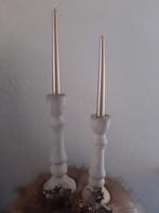 2x Countryfield kaarsenstandaard, Huis en Inrichting, Woonaccessoires | Kandelaars en Kaarsen, Overige materialen, Gebruikt, 25 tot 50 cm