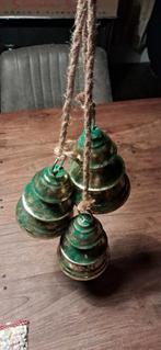 Decoratieve Hanger metalen kerstbellen, Antiek en Kunst, Ophalen of Verzenden, Overige materialen