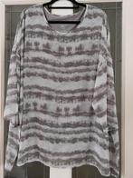 Z.g.a.n. grijze blouse van Via Appia Due, maat 52, Blouse of Tuniek, Ophalen of Verzenden, Zo goed als nieuw, Via Appia Due