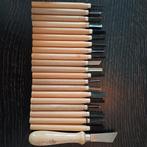 Houtsnijset - 21 delig, Ophalen of Verzenden, Gebruikt