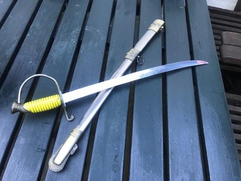 mooie korte sabel, US Marines, fraai versierd, Verzamelen, Militaria | Algemeen, Zwaard of Sabel, Ophalen of Verzenden