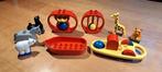 Duplo rammelaars, bootje en beestjes, Ophalen of Verzenden, Zo goed als nieuw, Losse stenen, Duplo