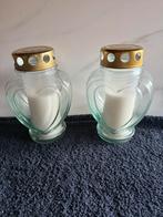 2x Grafkaars. Herdenkingskaars, Ophalen of Verzenden, Nieuw, Overige materialen, Minder dan 25 cm