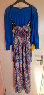 Apricot Jurk met Bolero - Maat 48, Overige kleuren, Ophalen of Verzenden, Apricot, Gedragen