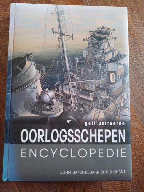 Chr. Chant - Geillustreerde oorlogsstoomschepen encyclopedie, Boeken, Vervoer en Transport, Zo goed als nieuw, Ophalen of Verzenden