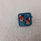 Fix Fox blauw,stripblad van 1959-1966, Verzamelen, Speldjes, Pins en Buttons, Ophalen of Verzenden, Gebruikt