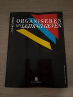 Keuning - Organiseren en leiding geven, Boeken, Ophalen of Verzenden, Zo goed als nieuw, Economie en Marketing, Keuning
