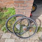 Omafiets wielen met Shimano handremmen, Fietsen en Brommers, Fietsonderdelen, Ophalen of Verzenden, Gebruikt, Algemeen, Wiel
