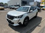 Peugeot 2008 1.2 PureTech Allure, Navi, 12 mnd Garantie, Gebruikt, 1199 cc, Leder en Stof, Wit