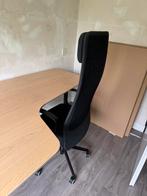 Bureau + bureaustoel, Huis en Inrichting, Bureaus, Ophalen, In hoogte verstelbaar, Gebruikt, Bureau