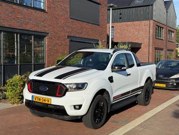 Ford Ranger 2.0 Stormtrack supercap wit, grijs kenteken, BTW beschikbaar voor biedingen
