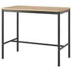 Ikea TOMMARYD Hoge Tafel - Eikenfineer/AntracietSCHEVENINGEN, Ophalen, Zo goed als nieuw
