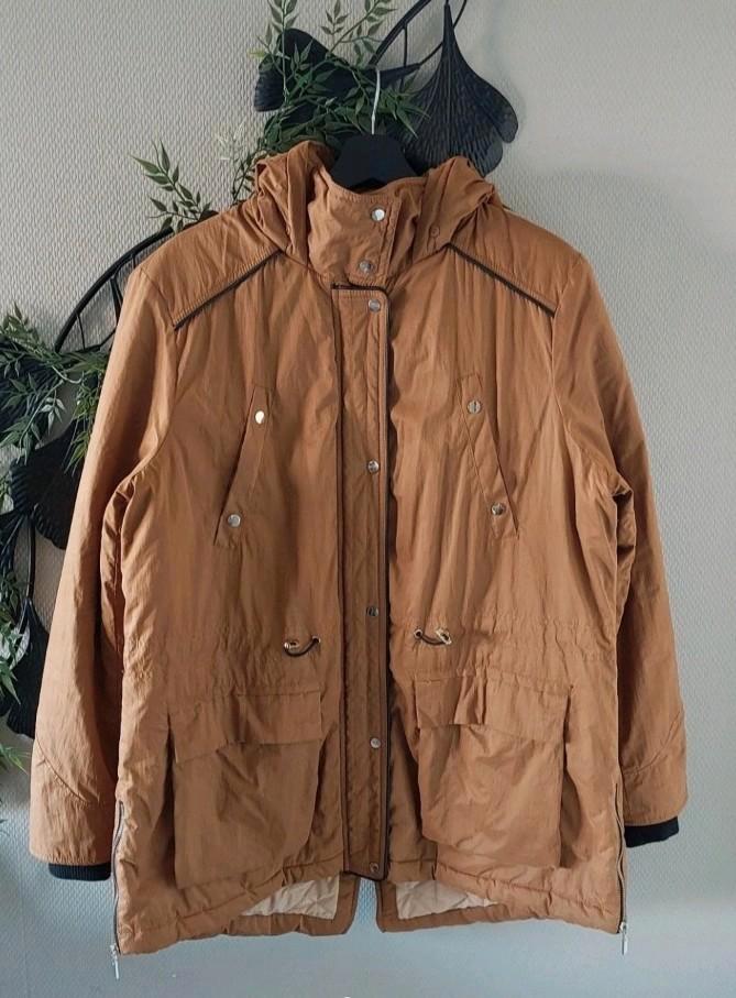 C&A Winterjas okergeel L/XL🙂, Kleding | Dames, Jassen | Winter, Zo goed als nieuw, Maat 42/44 (L), Geel, Ophalen of Verzenden