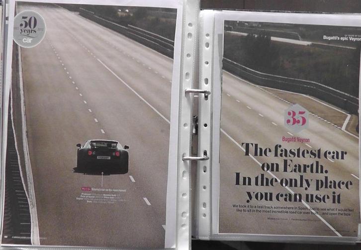 Bugatti Veyron ? eerst 24x autotest lezen, Boeken, Auto's | Folders en Tijdschriften, Gelezen, Ophalen