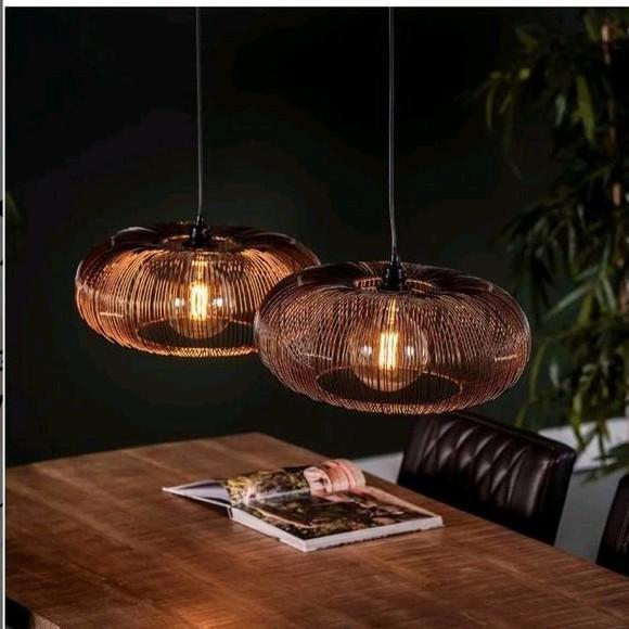Hanglamp CopperWire, Huis en Inrichting, Lampen | Hanglampen, Zo goed als nieuw, Metaal, Ophalen