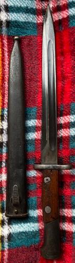 Oorlog Bajonet dolk Schede Duitse Mauser mes oorlog  WWII, Verzenden, Overige soorten, Overige gebieden, Mes of Dolk