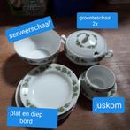 eetservies, Ophalen, Zo goed als nieuw, Overige stijlen, Porselein